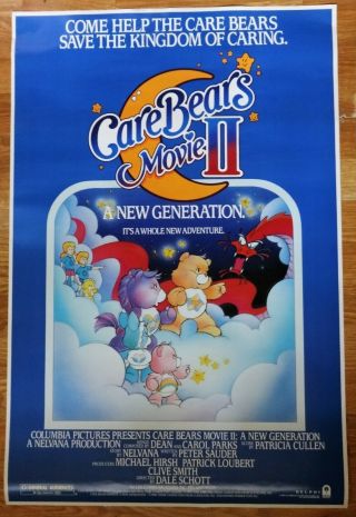 " Care Bears Movie Ii: A Generation " On A Mission - 20x30 " Movie Poster