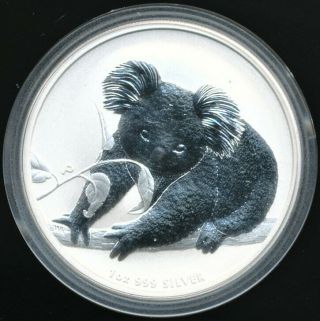 2010 Australia Perth Koala 1 Oz.  999 Silver Dollar