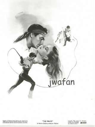 Judy Garland & Gene Kelly Poster Art For " The Pirate "