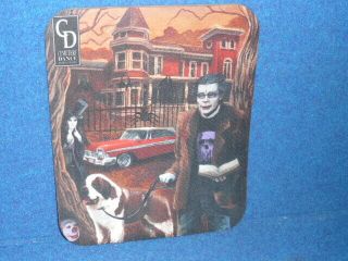 Rare Oop Cemetery Dance Stephen King Mouse Pad Haunted House Cujo It Carrie Vamp