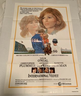 Vintage Movie Poster 1978 International Velvet One Sheet 27x41