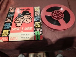 8mm Movie Laurel And Hardy The Bus 5 In Reel