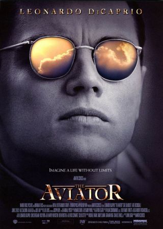 The Aviator Movie Poster 2 Sided Final Vf 27x40 Leonardo Dicaprio