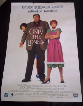 Only The Lonely Movie Poster John Candy Ally Sheedy 1991 Video Promo