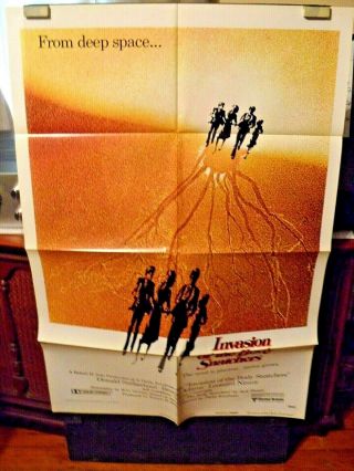 Invasion Of The Body Snatchers Advance 1978 One - Sheet Movie Poster