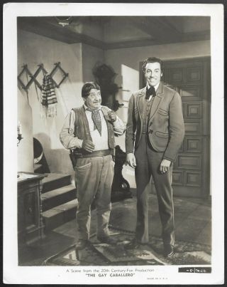 Western Cesar Romero As The Cisco Kid 1940 Photo Chris - Pin Martin