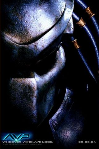 Avp: Alien Vs Predator Movie Poster - 13.  5 X 20 Inches - Predator Poster