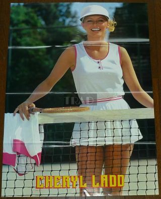 Cheryl Ladd In Japan Double - Sided 1980 Japan Large Poster 24x33 (61x84cm) Lp2