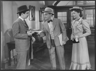 James Cagney Yankee Doodle Dandy 1942 Promo Photo Joan Leslie Musical