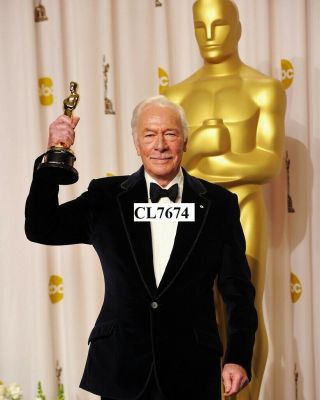 Christopher Plummer With His Oscar At The 84th Annual Academy Awards Photo