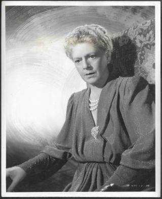 Ethel Barrymore 1940s Stamped Kahle Promo Photo Farmer 