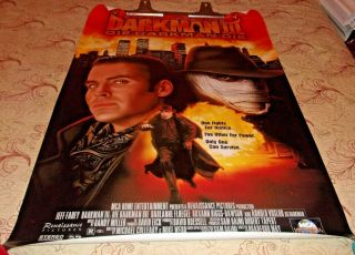 Darkman 3 Die Darkman Die Movie Rental Poster 1995 Horror Jeff Fahey Halloween