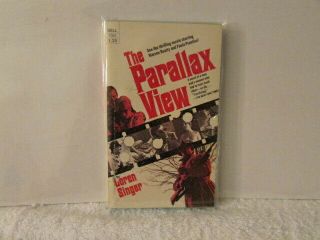 The Parallax View Movie Tie - In Paperback 1974 Loren Singer Nm - Unread Pb 4