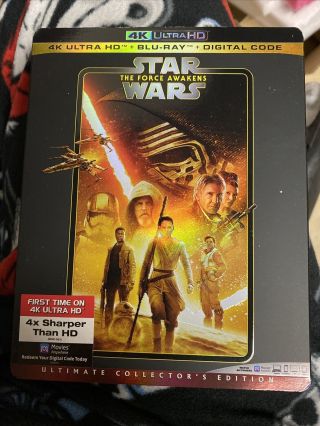 Star Wars The Force Awakens (4k Disc,  Blu - Ray),  Bonus Disc
