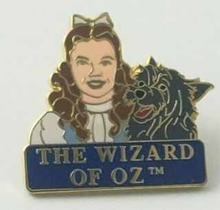 Wizard Of Oz Pin Judy Garland As Dorothy Gale & Toto Classic Movie Memorabilia
