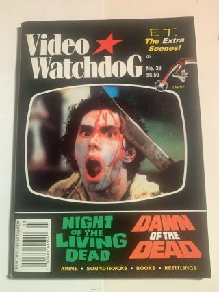 Video Watchdog 38 1997,  Night Of The Living Dead,  Dawn Of The Dead,  E.  T.