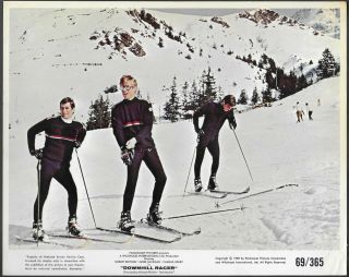 Robert Redford Downhill Racer Skiing 1960s Movie Promo Photo