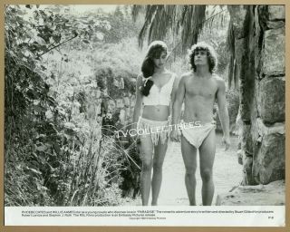 8x10 Photo Paradise 1982 Shirtless Willie Aames Phoebe Cates Loincloth