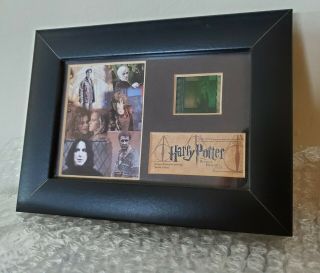 Harry Potter Deathly Hallows Part 2 Framed Movie Photo And Film Cell 5 " X 7 "