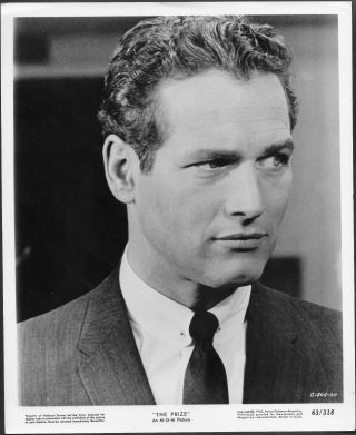 Paul Newman The Prize 1960s Mgm Promo Portrait Photo