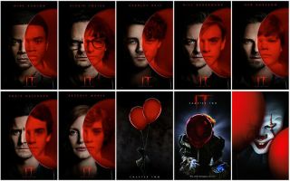 It Chapter Two Movie 2019 Promo Card Pvc Charactor Transparent Photo Card