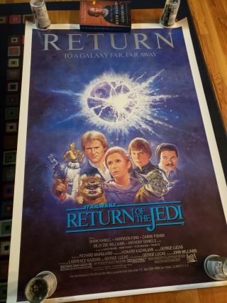 Return Of The Jedi 27 X 40 Inches Movie Poster - Reissue 1 Sheet