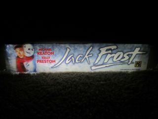 Jack Frost [1998] D/s [small] 2.  5 X 11.  5 Movie Theater Poster [mylar]