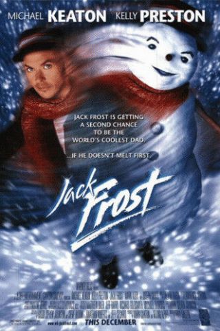 Jack Frost Studio Released Licensed 27x40 Michael Keaton Kelly Preston