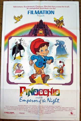 " Pinocchio And The Emperor Of The Night " Fun,  Family Movie - Movie Poster