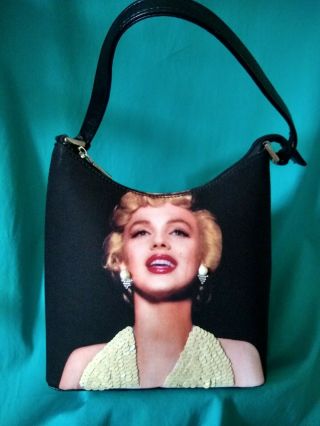 Marilyn Monroe Movie Memorabilia: Structured Purse With Embellishments