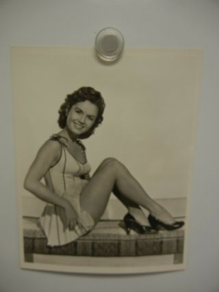 Rare Young Debbie Reynolds Studio Photo Heavy Stock Paper 8x10