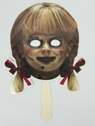 Annabelle Comes Home Movie Promo Exclusive Horror Paper Mask 2019