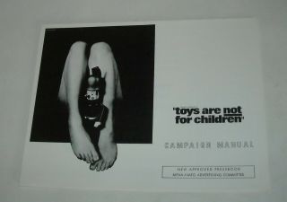 Toys Are Not For Children Promo Movie Pressbook Evelyn Kingsley Marcia Forbes