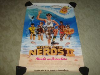 Revenge Of The Nerds Ii Rolled Movie Poster W/robert Carradine