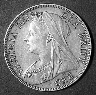 Great Britain 1897 Half Crown - Silver (14.  1 G,  32 Mm) Km 782.