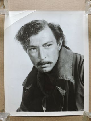 Lee Van Cleef Western Portrait Photo 1956 Tribute To A Bad Man