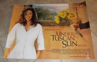 Under The Tuscan Sun Movie Poster - Diane Lane Poster