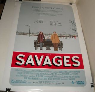 Rolled The Savages Double Sided Movie Poster Chris Ware Art Acme Novelty Library