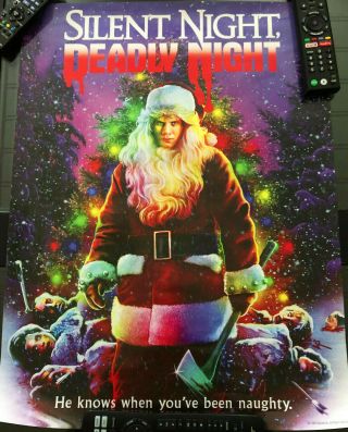Silent Night,  Deadly Night - 18x24 Oop Poster - Scream Factory