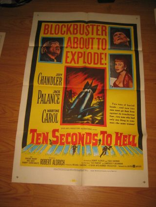 Ten Seconds To Hell 1sh Movie Poster 