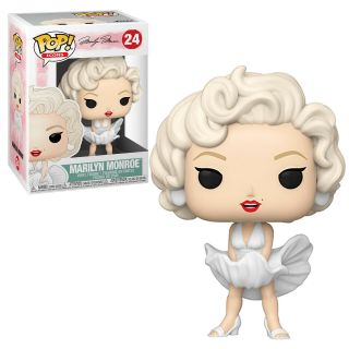Marilyn Monroe In White Dress Blowing Vinyl Pop Figure Toy 24 Funko Nib