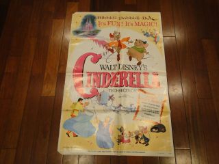 Vintage Movie Poster Walt Disney 
