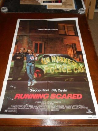 Running Scared (1986) Billy Crystal One Sheet Poster