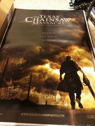 The Texas Chainsaw Massacre The Beginning Movie Poster 27x40