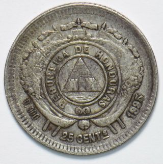 Honduras 1895 25 Centavos 490376 Combine