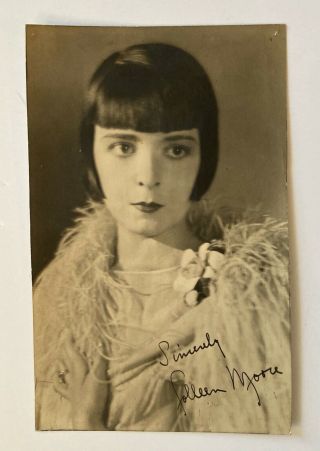 Colleen Moore Pre - Code Silent Film Glamour Movie Hollywood Photo Portrait