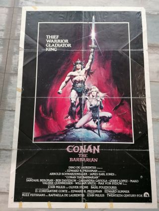 Conan The Barbarian (1982) International Movie Poster