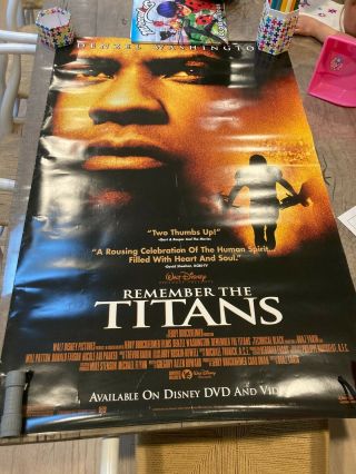 Remember The Titans Movie Poster 27x40