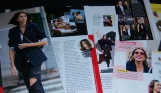 Kaia Gerber 34 pc German Clippings Full Pages Cover 2