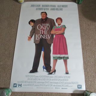 Vintage 90s Only The Lonely Video Movie Poster 1991 John Candy Ally Sheedy